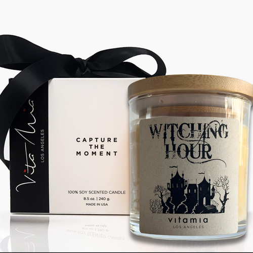 Bewitched Halloween Candle