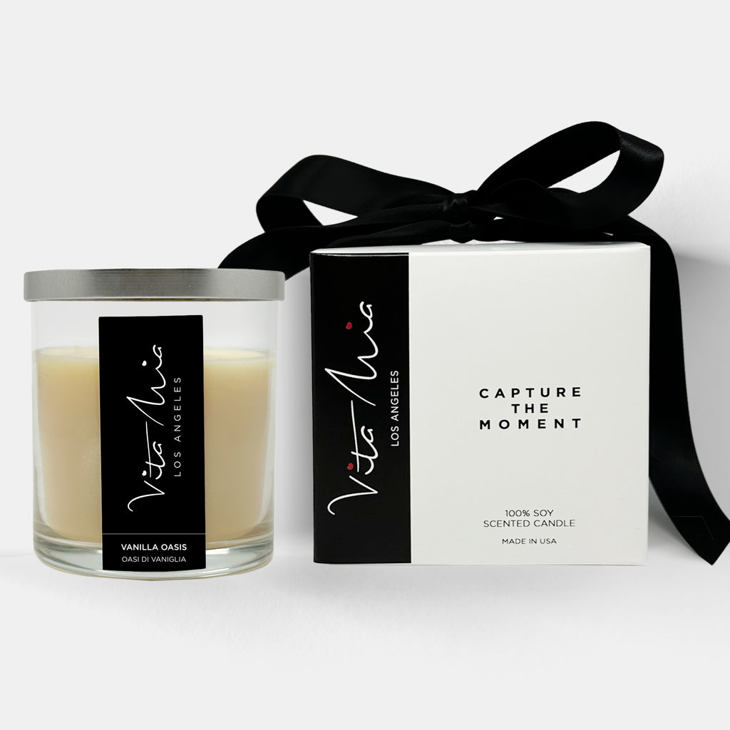 Vanilla Oasis Candle Candle