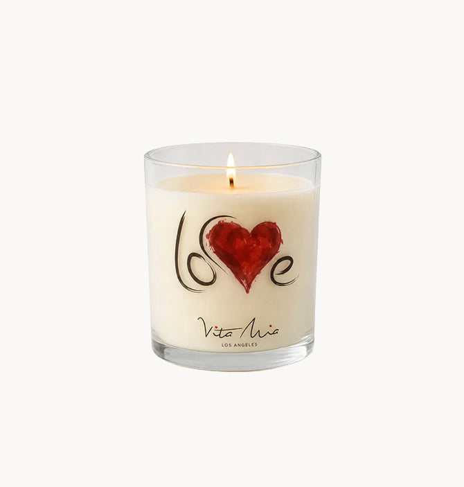 Valentines Day Love Candle
