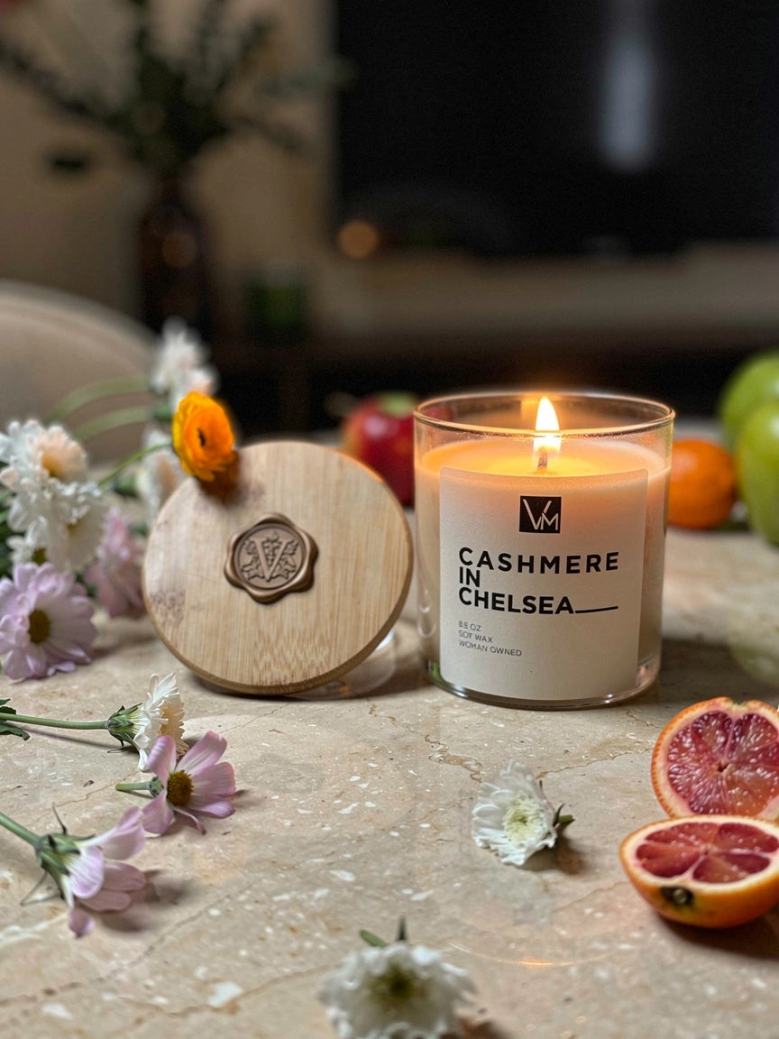 Cashmere in Chelsea 8.5oz Soy Wax Candle
