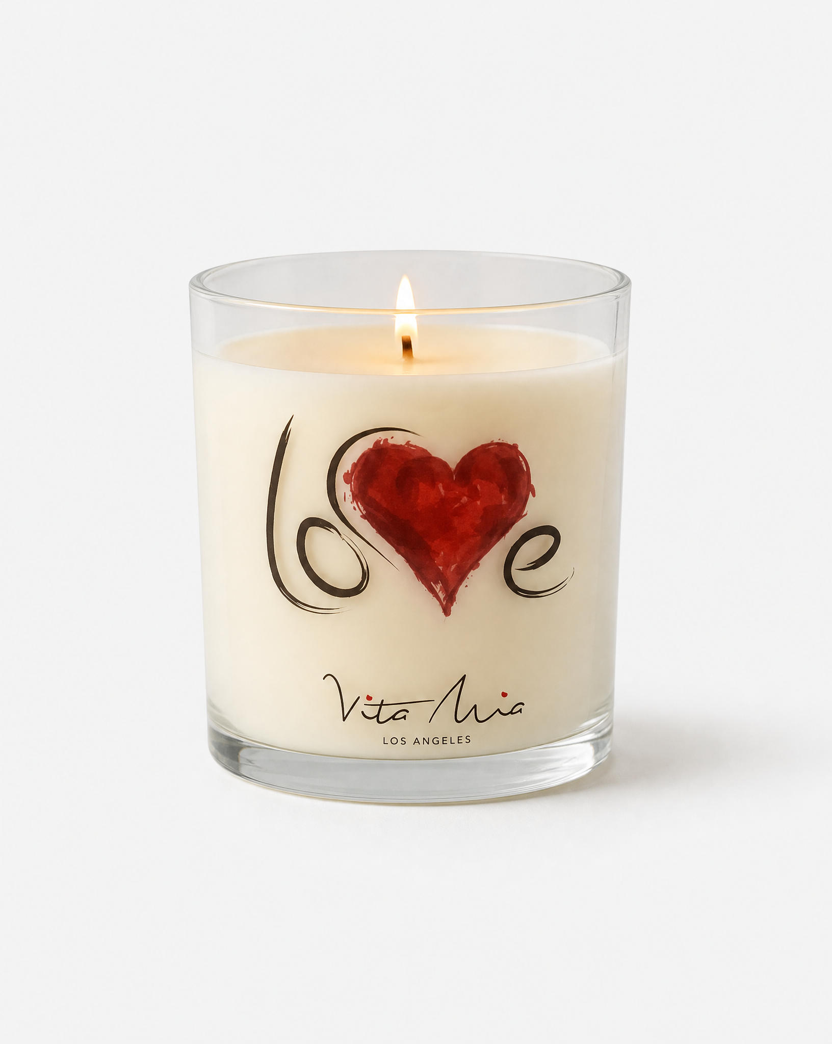 Valentines Day Love Candle