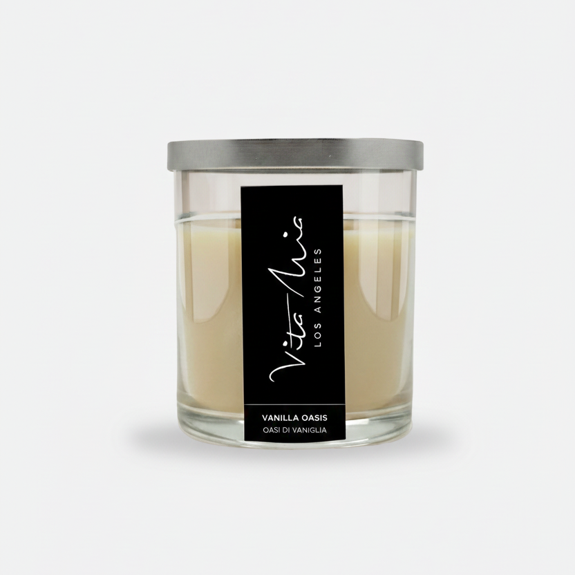 Vanilla Oasis Candle Candle