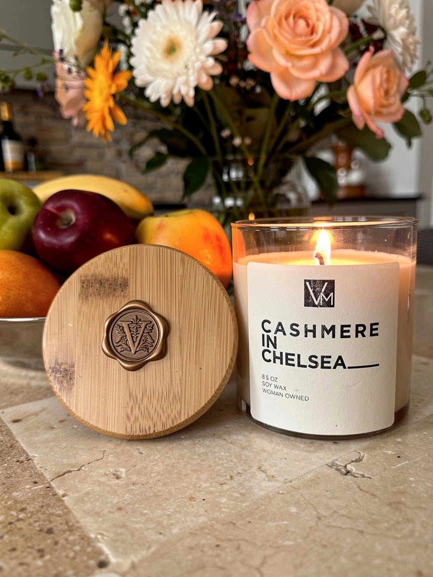 Cashmere in Chelsea 8.5oz Soy Wax Candle