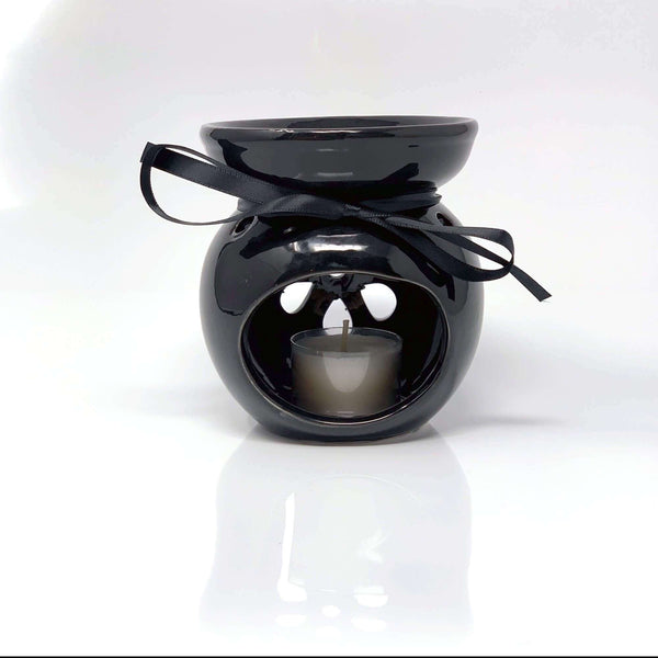 Black Ceramic Wax Warmer - Vita Mia Lifestyle