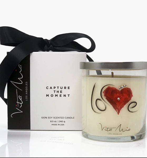 Valentines Day Love Candle