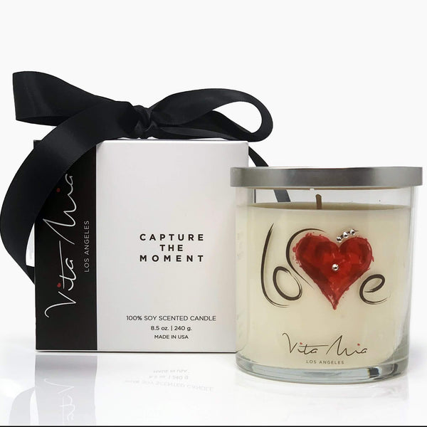 Valentines Day Love Candle - Vita Mia Lifestyle